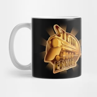 steam engine Mug